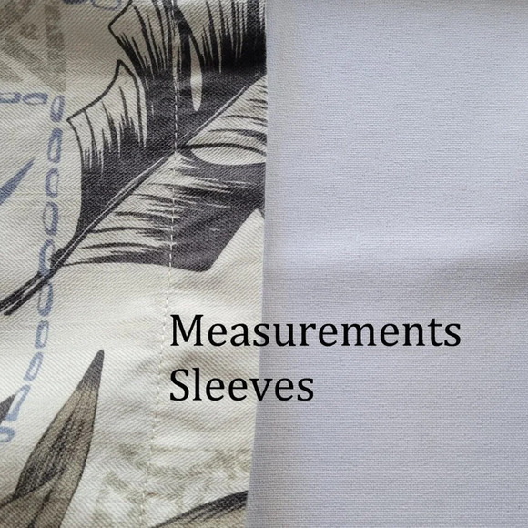 Caribbean Men’s Silk Blend Button Up Sailfish Hawaiian Shirt (Size: M) - Picture 13 of 16